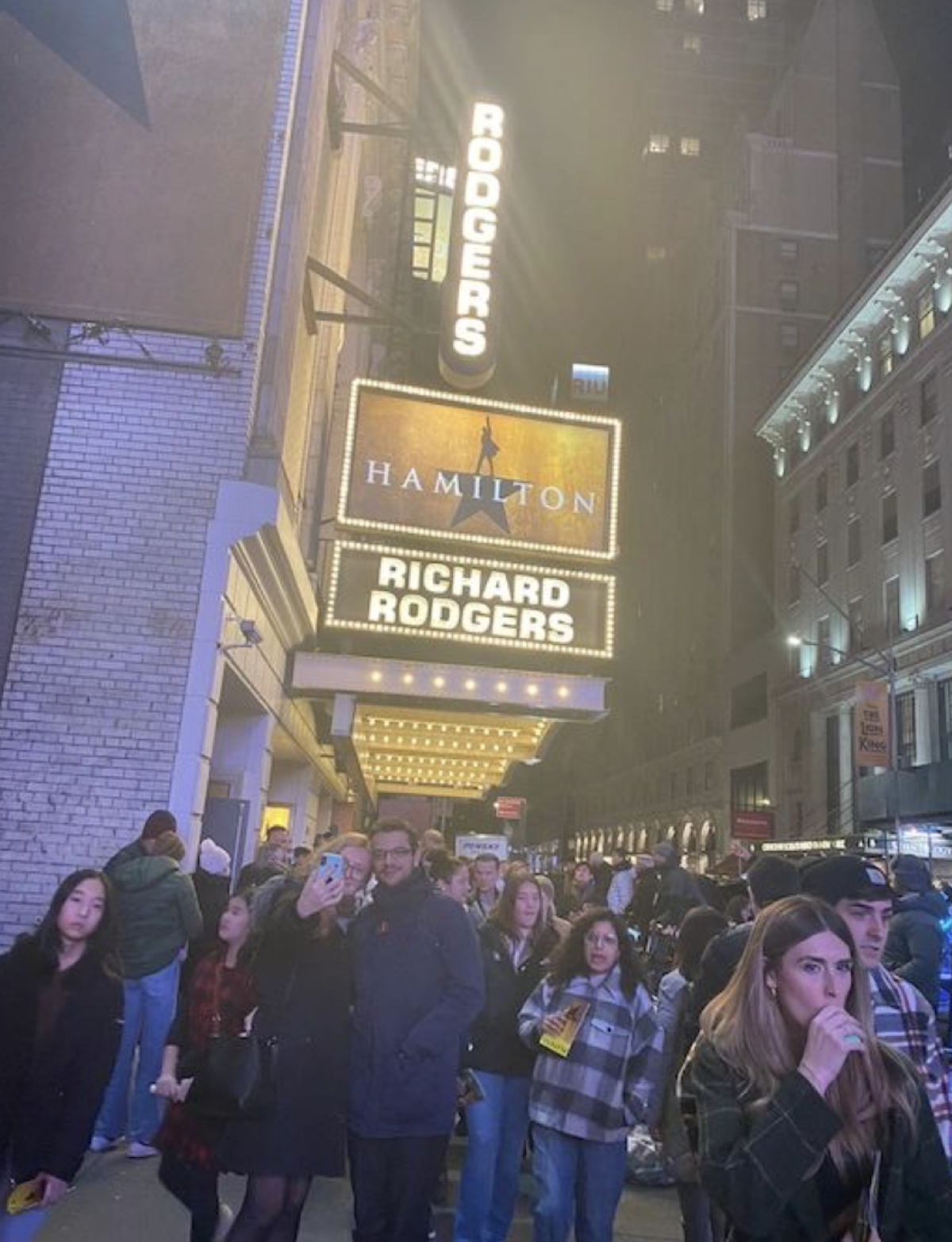 Hamilton on Broadway