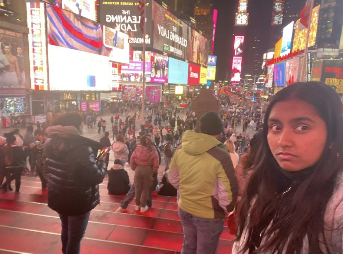 Times Square at night